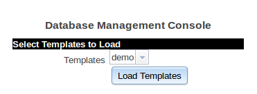 LedgerSMB 1.5 setup.pl company create load templates