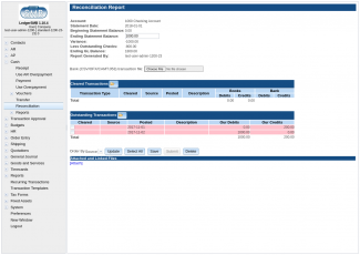 1.10 Bank Reconciliation
